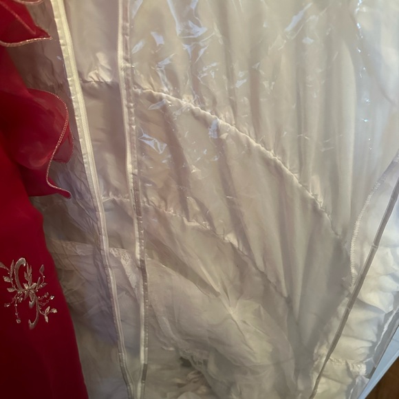 Pink Royal Ball Girls Gown Size 10 with jacket and slip like new - Picture 7 of 10